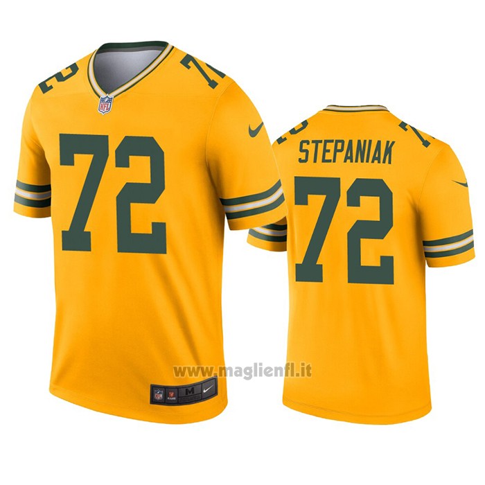 Maglia NFL Legend Green Bay Packers Simon Stepaniak Inverted Or